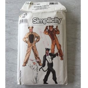 Halloween Costume Simplicity Pattern 7648 SZ MD
